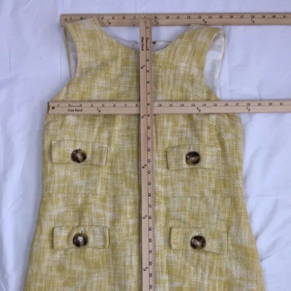 MICHAEL KORS Women’s Medium Yellow Knitted Dress - Picture 8 of 8